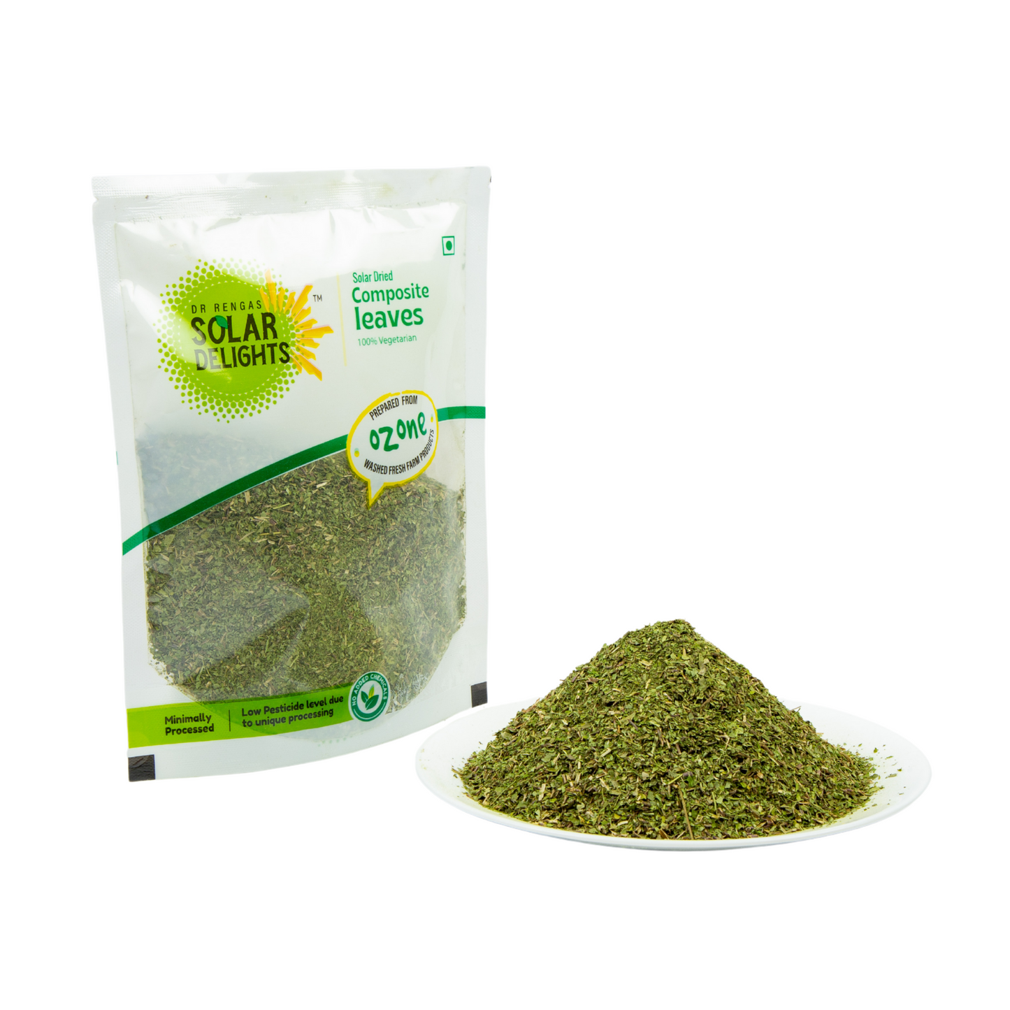 Dr. Renga’s Solar Delights – Healthy Solar Dried Composite Leaves-100 g | Flavorful & Preservative-Free