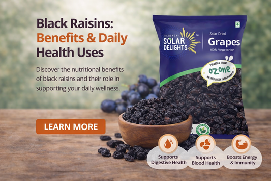 Black Raisins: Benefits & Daily Health Uses