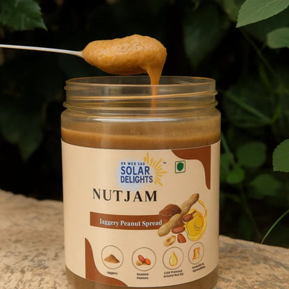 Peanut Butter Nutjam | 400g - Dr. Renga’s Solar Delights