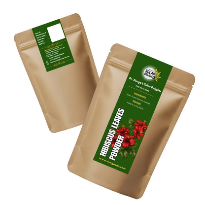 Hibiscus Leaves Powder │100g - Dr. Renga's Solar Delights