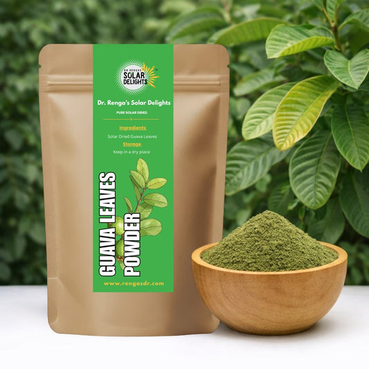 Guava Leaves Powder │100g - Dr. Renga's Solar Delights