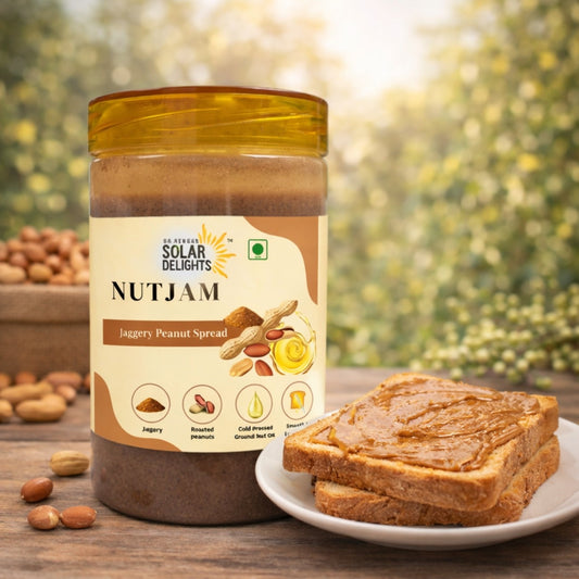 Peanut Butter Nutjam | 400g - Dr. Renga’s Solar Delights