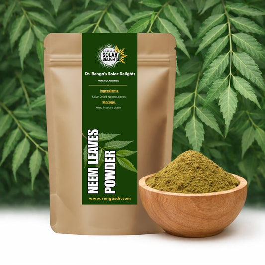 Neem Leaves Powder│100g - Dr. Renga's Solar Delights