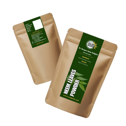 Neem Leaves Powder│100g - Dr. Renga's Solar Delights