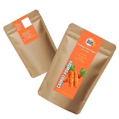 Carrot Powder │100g - Dr. Renga's Solar Delights