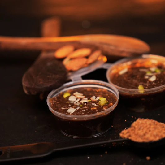 almond halwa rich traditional sweet