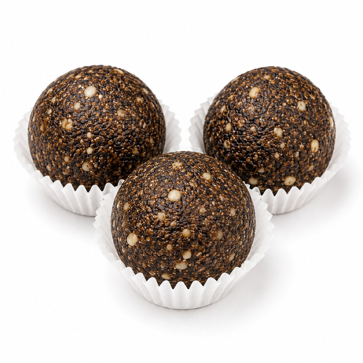 Black urad dal ladoo made with jaggery, a traditional Indian sweet