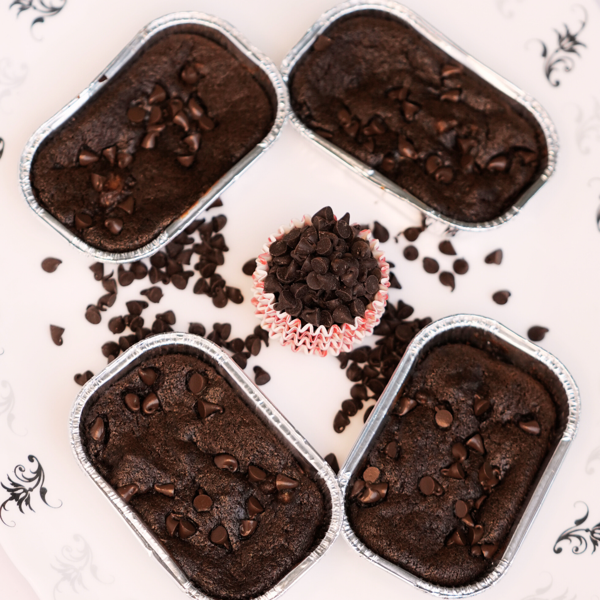 Coco banana brownie made with whole wheat and jaggery – eggless, no maida by Dr. Renga's Solar Delights