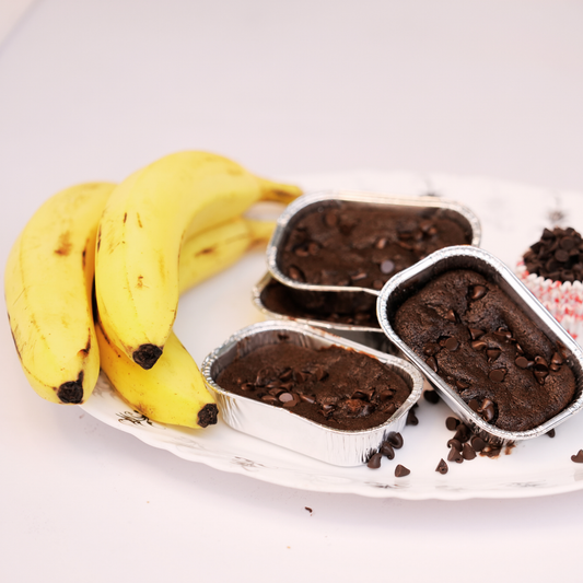 Moist fudgy coco banana brownie closeup – no maida, no white sugar, no eggs by Dr. Renga's Solar Delights