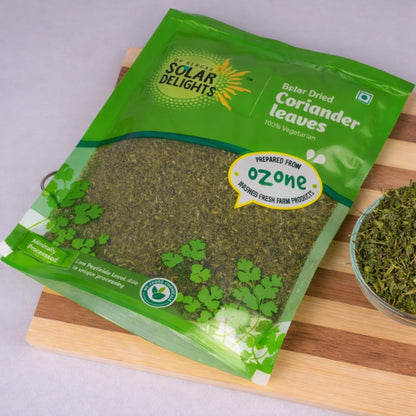 Clean coriander leaves dry product for everyday use