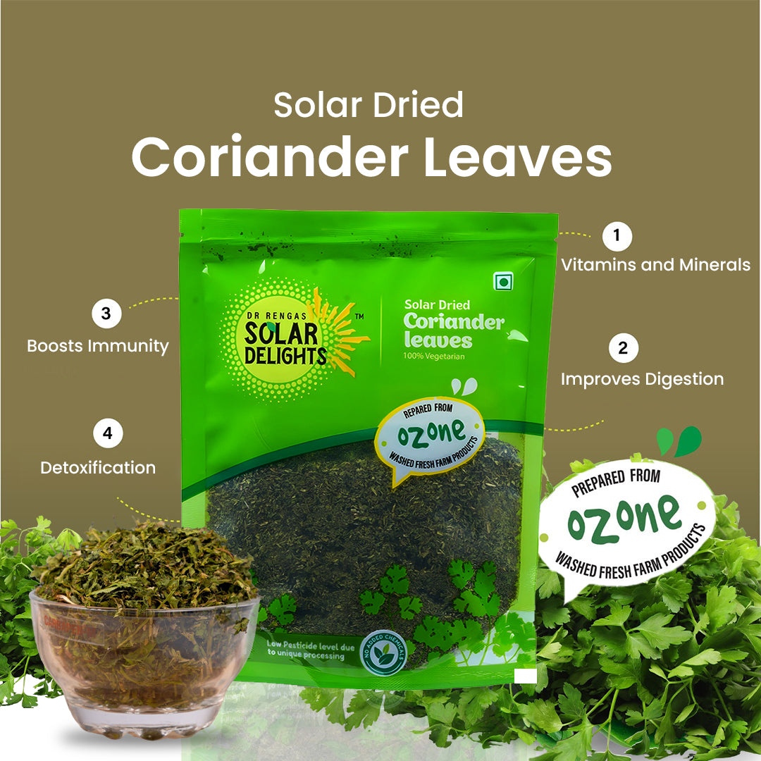Coriander leaves powder – finely ground dry coriander leaves for cooking, tea, and healthy recipes.