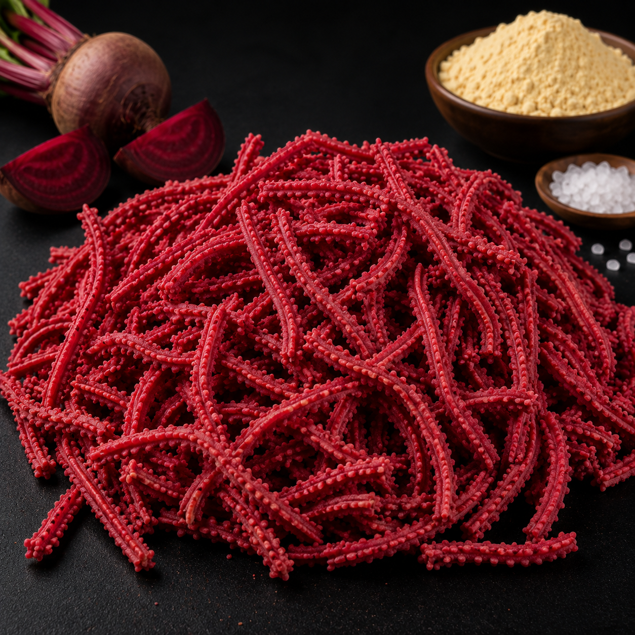 Beetroot Murukku │200g - Dr. Renga's Solar Delights
