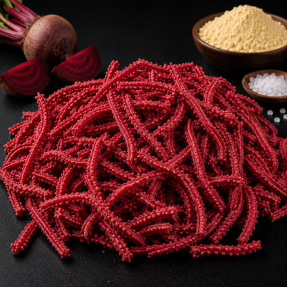 Beetroot Murukku │200g - Dr. Renga's Solar Delights