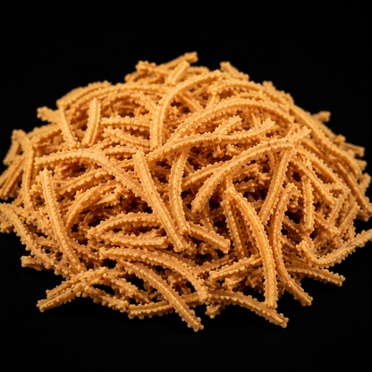 Small Onion Murukku │200g - Dr. Renga's Solar Delights
