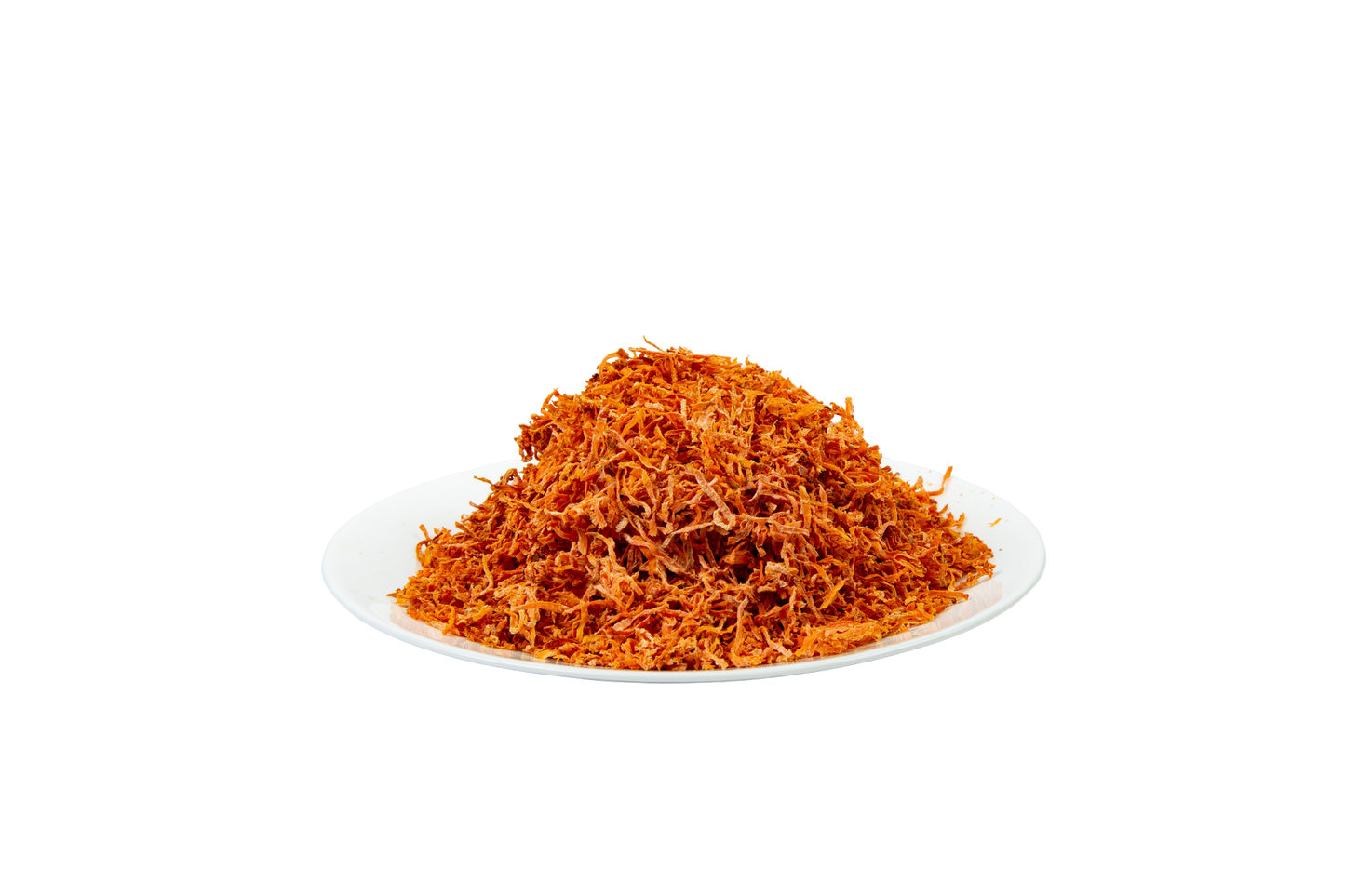 Dehydrated carrot flakes – naturally solar dried carrots, rich in vitamins and fiber.