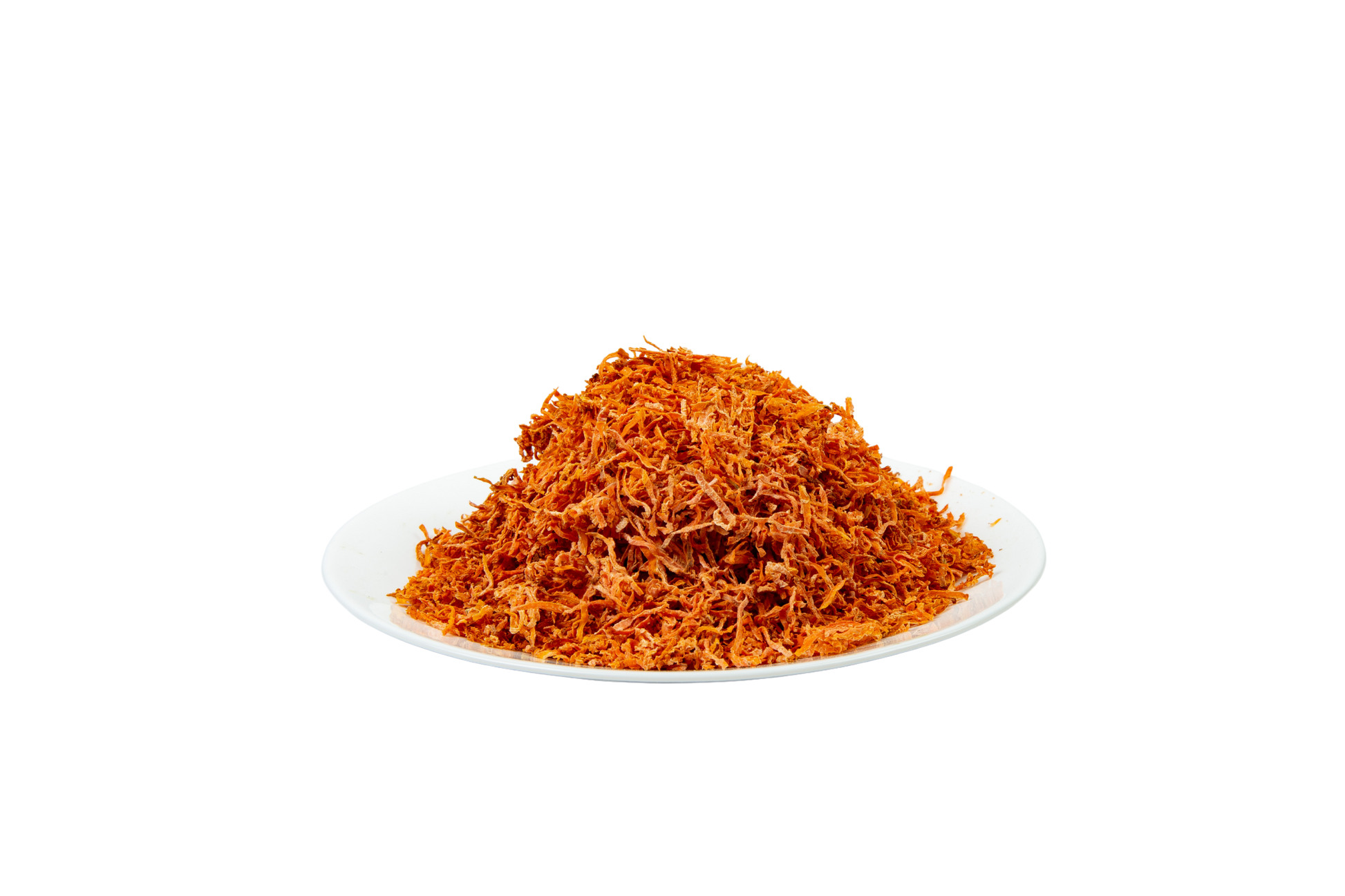 Dehydrated carrot flakes – naturally solar dried carrots, rich in vitamins and fiber.
