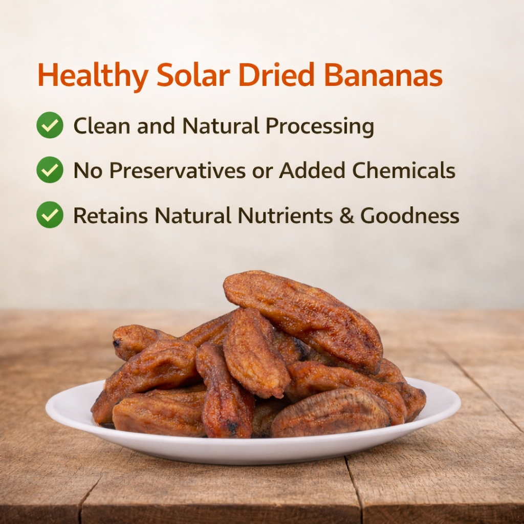dehydrated whole bananas natural solar dried banana fruit snack