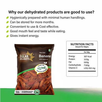 dried banana healthy snack natural solar dried banana nutritious food