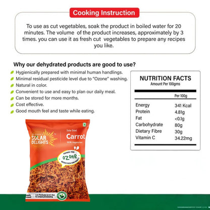 organic dried carrots natural solar dried carrot flakes healthy vegetable
