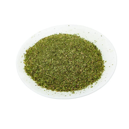 dried herbs for hair growth – finely ground herbs powder from solar dried curry leaves.