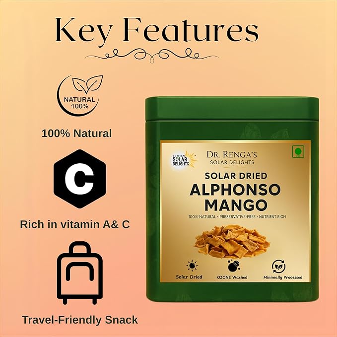 Solar dried mango – pure and natural mango dry fruits rich in nutrients and authentic taste.