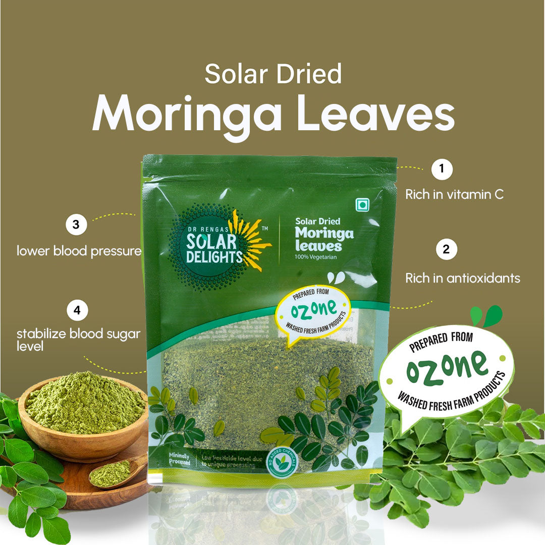 Dried moringa leaves powder – finely ground moringa leaves dried naturally for maximum nutrients.