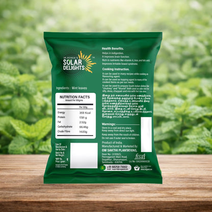Natural dried pudina ideal for everyday cooking