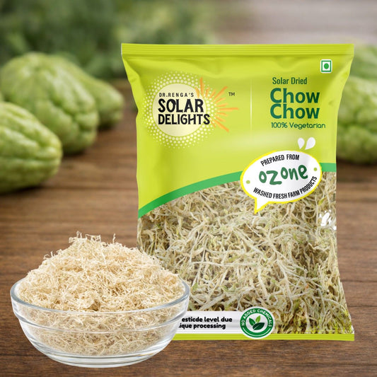 dry chow chow natural solar dried chayote vegetable healthy cooking ingredient