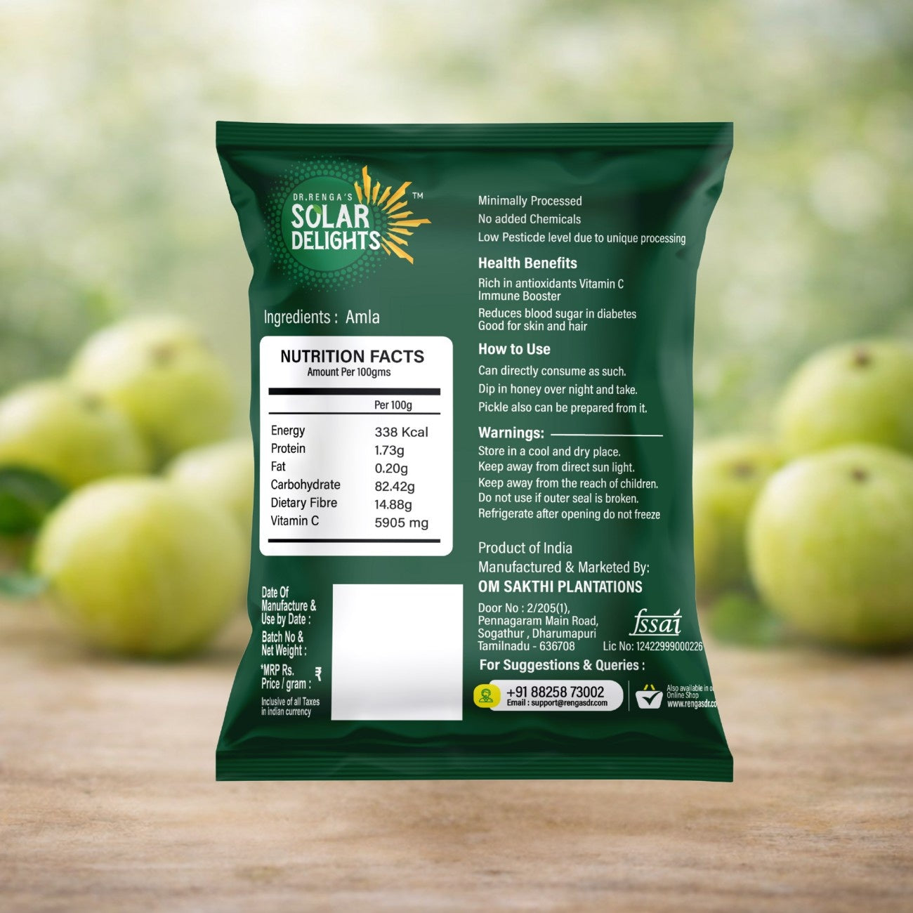 Natural gooseberry dry fruit ready for consumption