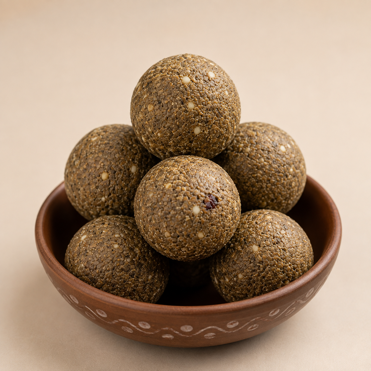 Kambu Ladoo | 200g -  Dr. Renga's Solar Delights