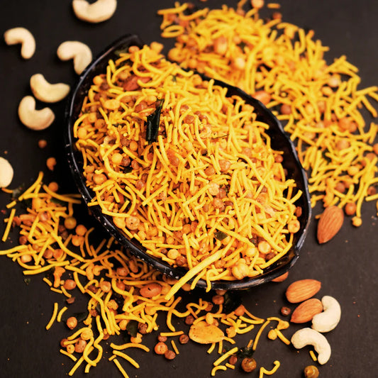 mixture snack crunchy mix