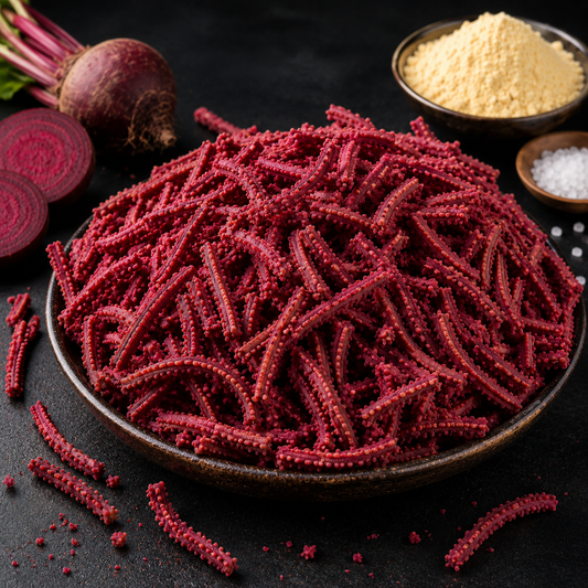 Beetroot Murukku │200g - Dr. Renga's Solar Delights