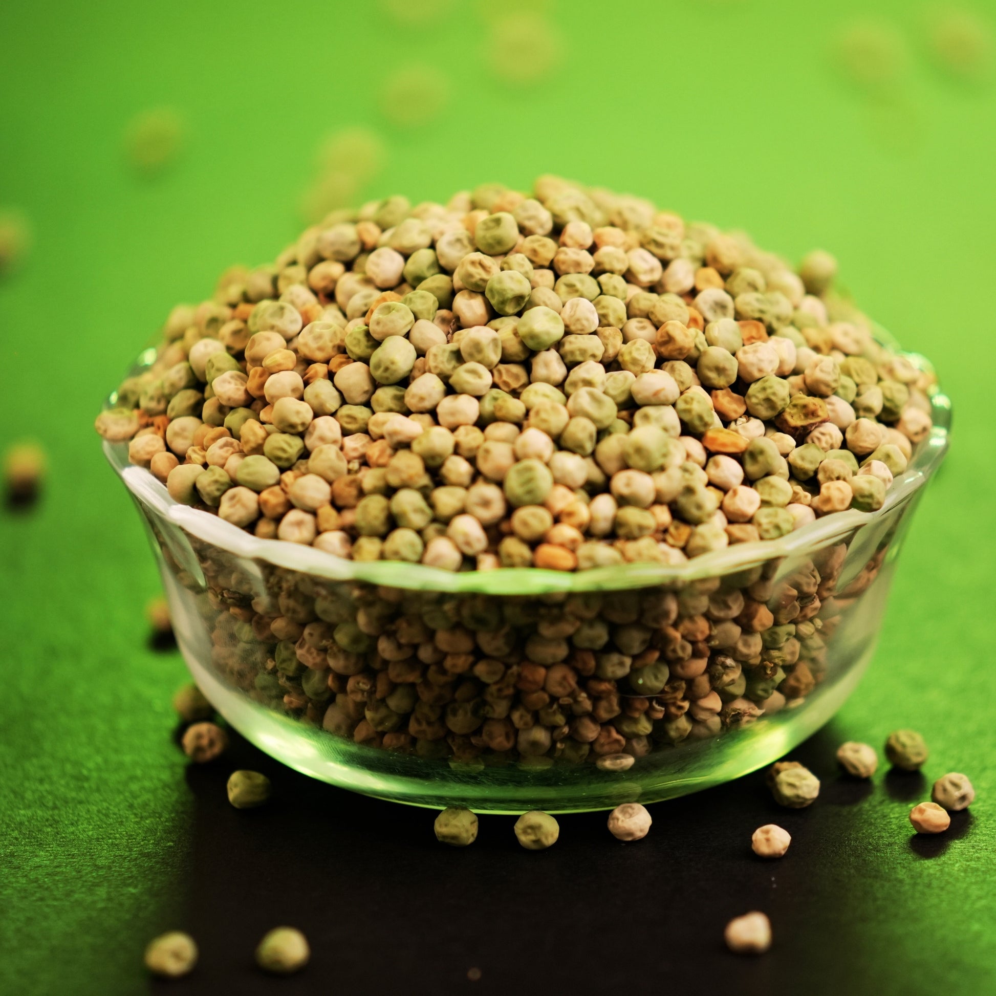 Dr. Renga's premium dehydrated green peas wholesale bulk supply for retailers and food distributors India