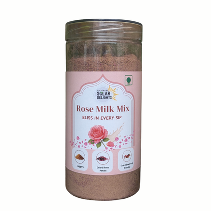 Rose milk mix – premium instant milk mix made from natural rose petals for refreshing drinks.