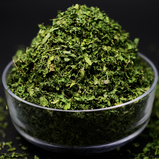 Dr. Renga's solar dried coriander leaves sealed pack – front view