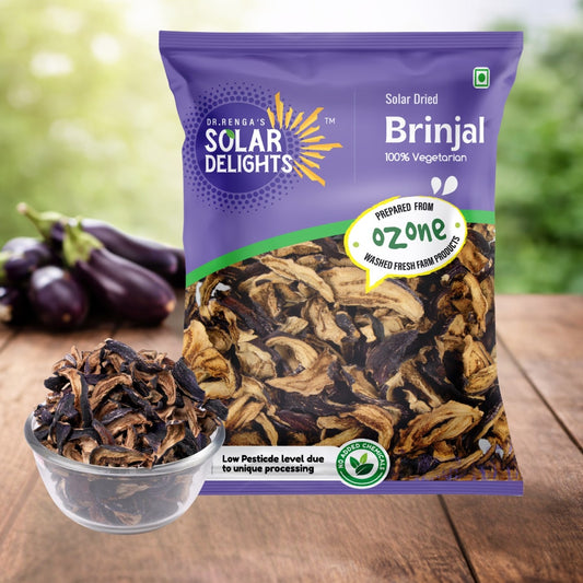 sun dried eggplant solar dried brinjal natural healthy vegetable ingredient