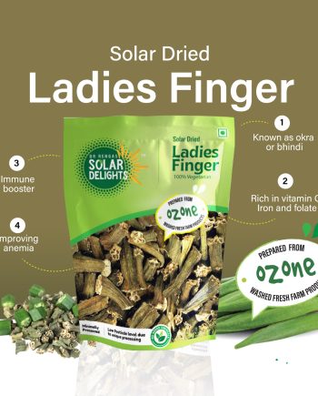 Solar Dried Lady's Finger