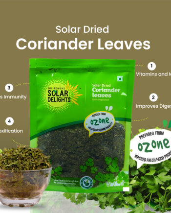 solar dried coriander leaves